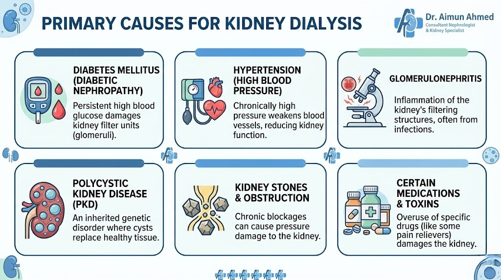 Kidney Dialysis Causes